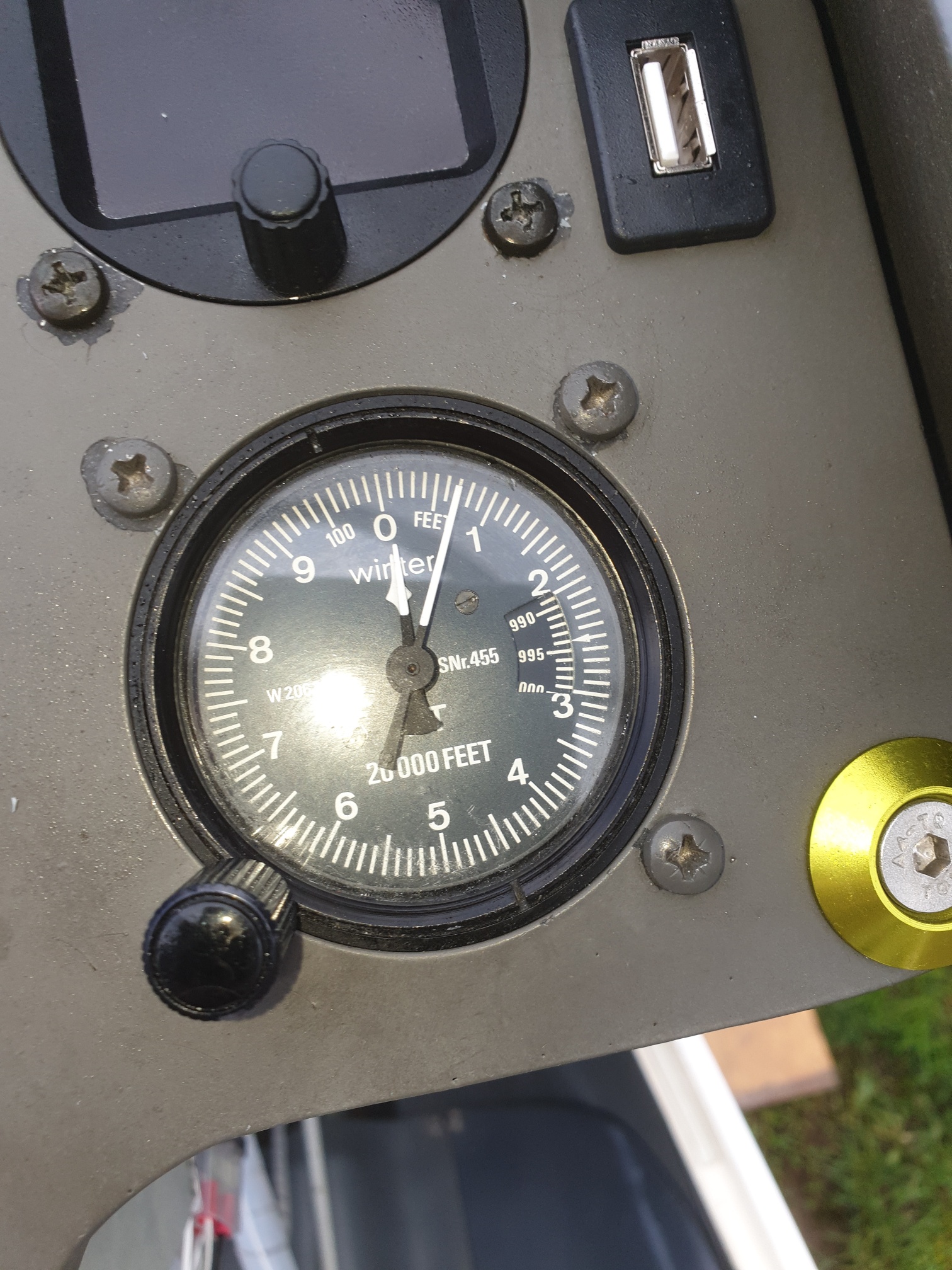 57mm Altimeter for sale. afors advert No49094